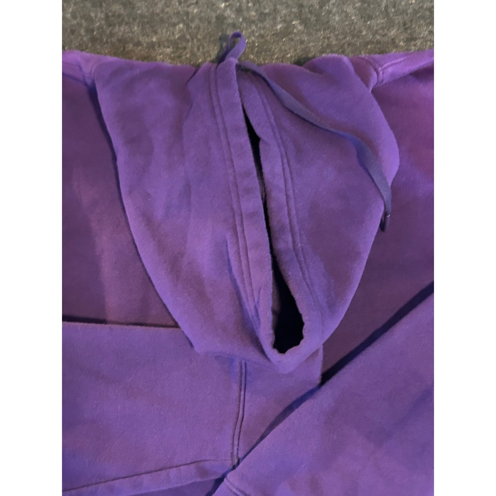 Under Armour Men's Purple Loose Fit Hoodie Sweatshirt Medium - Picture 4 of 4